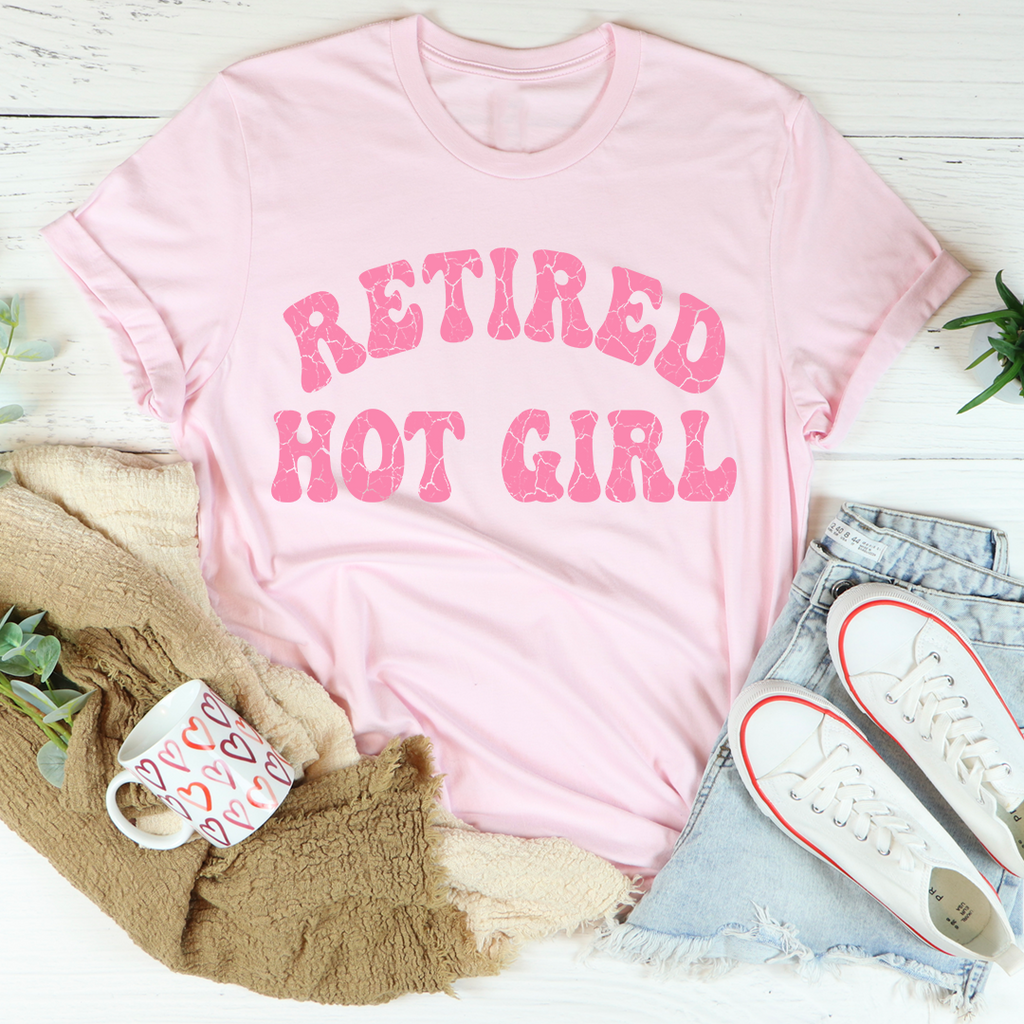 Retired Hot Girl T-Shirt