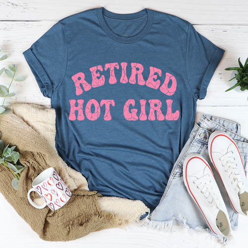 Retired Hot Girl T-Shirt