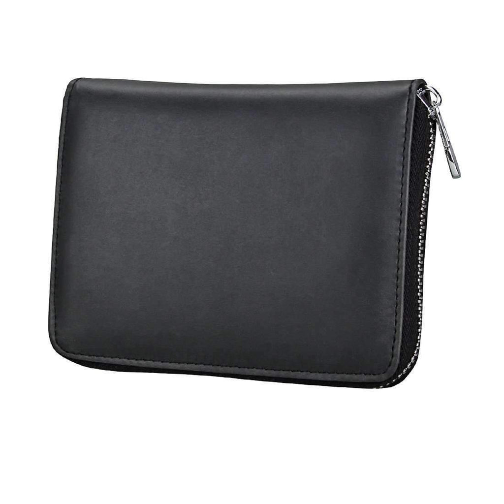 AMZER Anti-Magnetic RFID Multi-functional Genuine Leather Credit Card