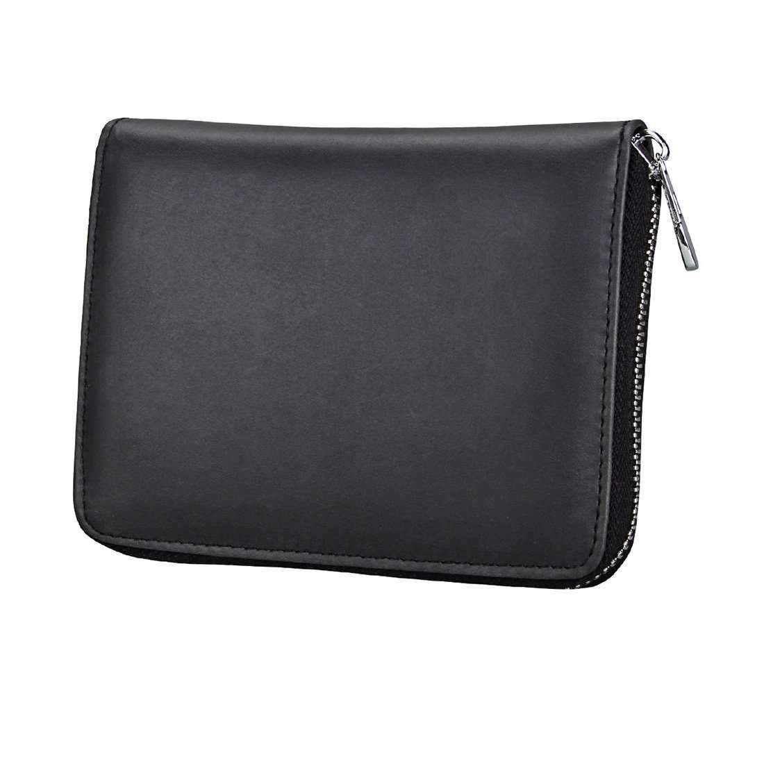 AMZER Anti-Magnetic RFID Multi-functional Genuine Leather Credit Card