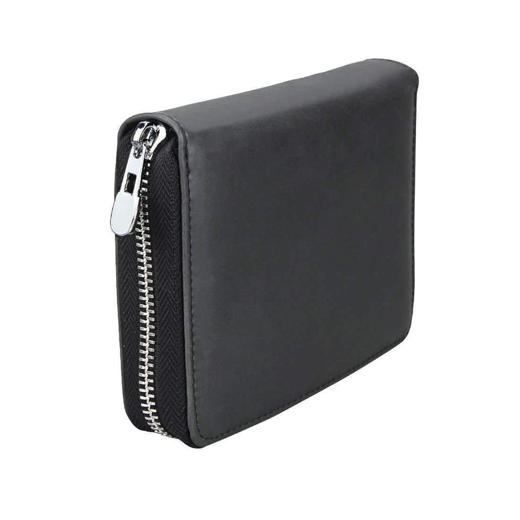 AMZER Anti-Magnetic RFID Multi-functional Genuine Leather Credit Card