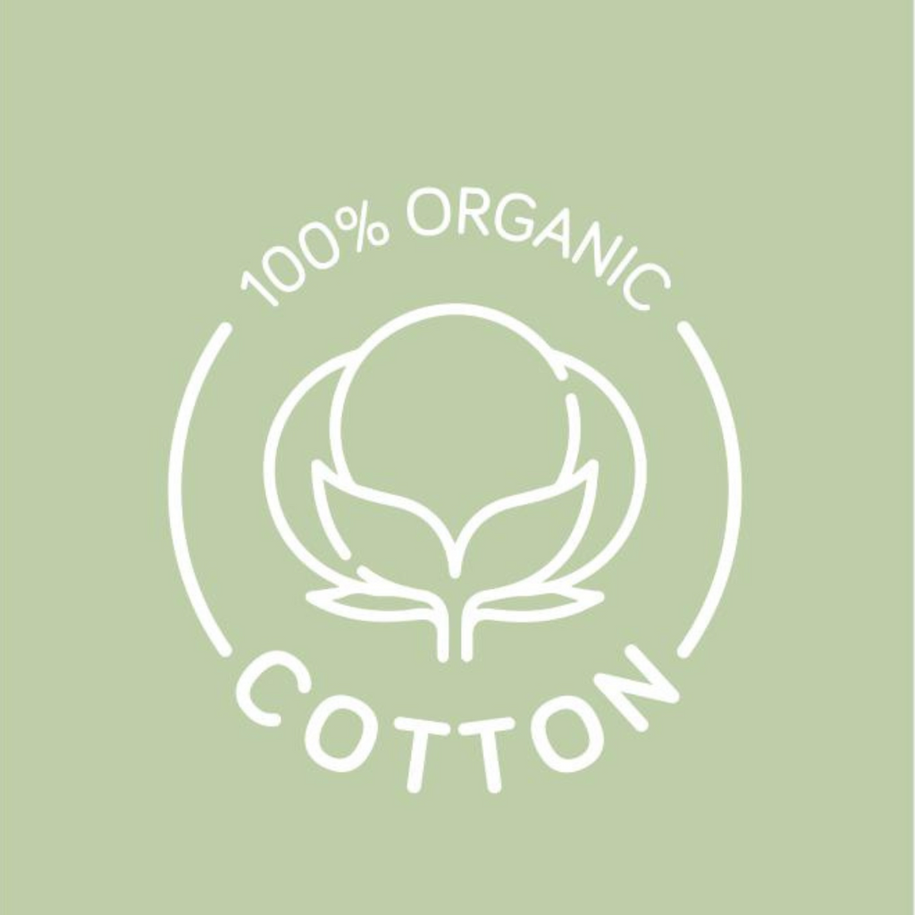 Round Tablecloth, 100% Organic Cotton, Printed | Helga