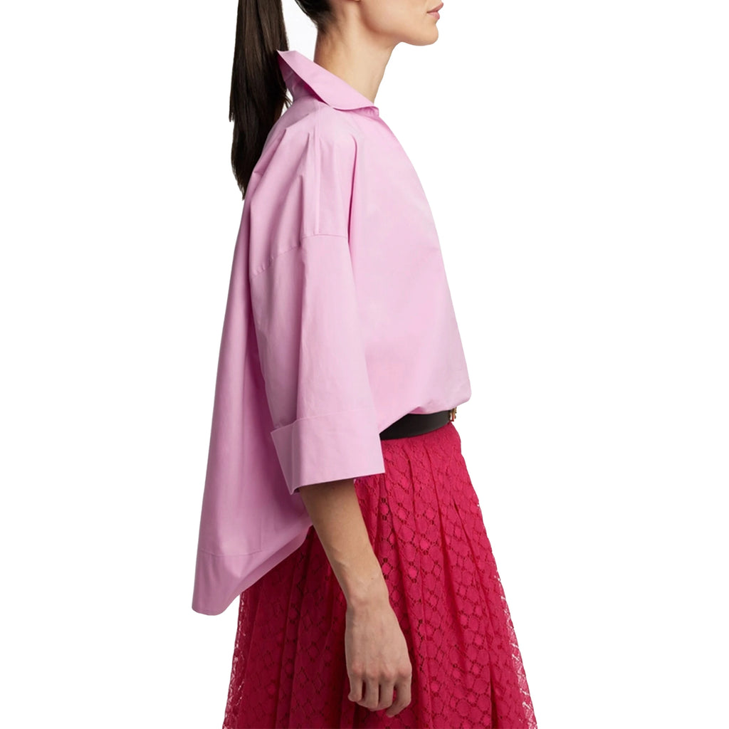 CHCH Blouses For Women's Summer New Top Solid V-Neck Short Sleeve Casual Shirt Fashion Blouse Loose Elegantes Apparel
