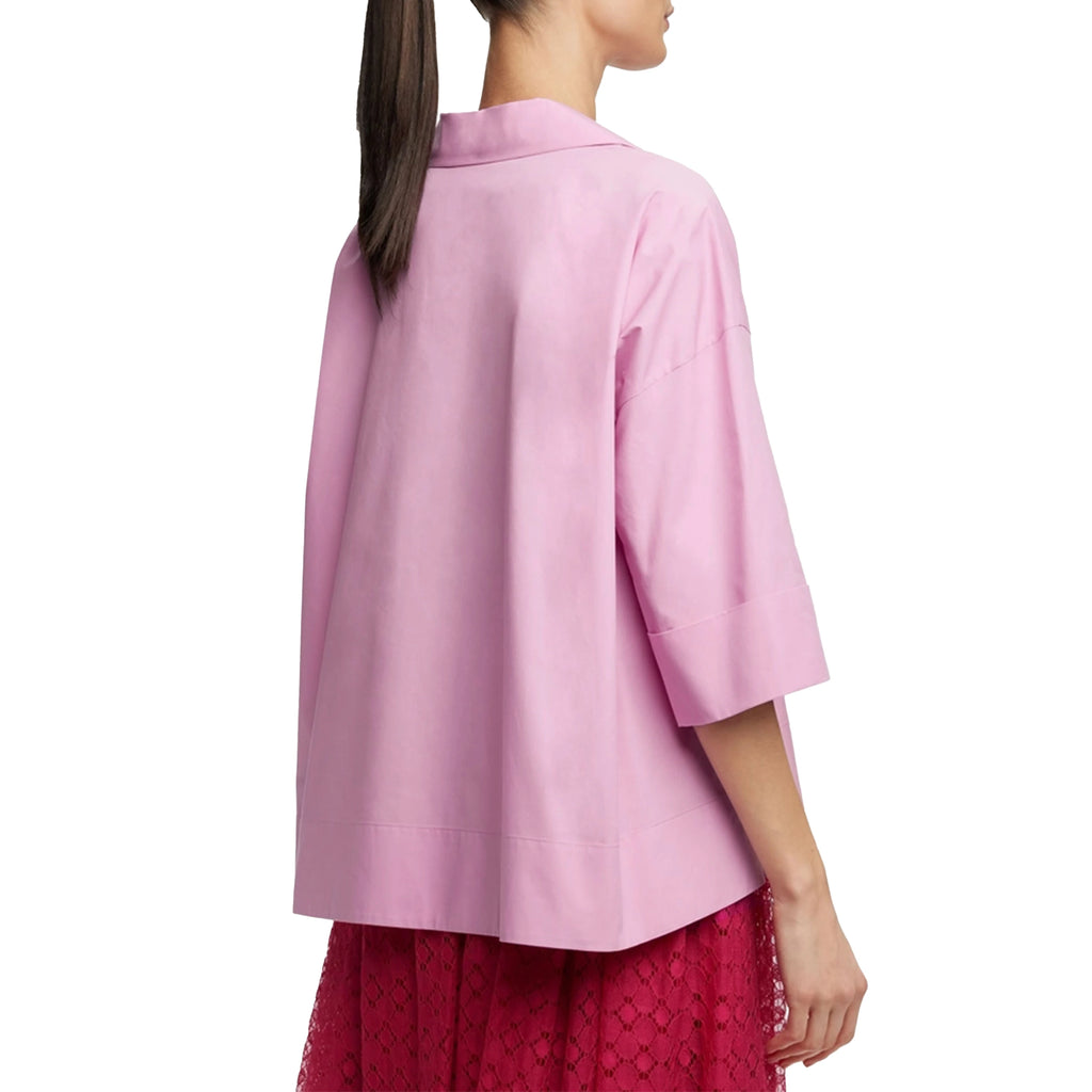 CHCH Blouses For Women's Summer New Top Solid V-Neck Short Sleeve Casual Shirt Fashion Blouse Loose Elegantes Apparel