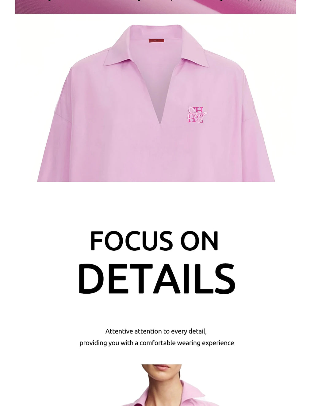 CHCH Blouses For Women's Summer New Top Solid V-Neck Short Sleeve Casual Shirt Fashion Blouse Loose Elegantes Apparel