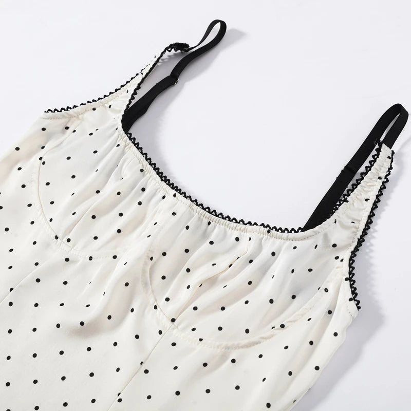 Fashion Asymmetric Floral Lace Halter Neck Cami Women's Sleeveless Chiffon Ruffle Hem Top 2026 Summer Lady Beach Vacation Wear