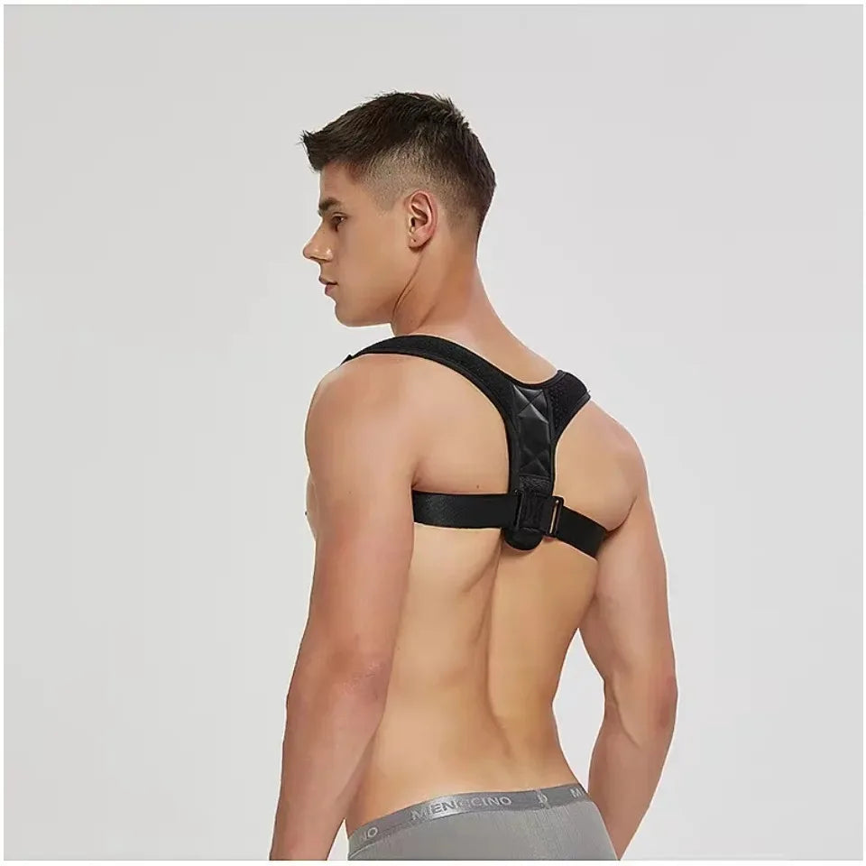 Adjustable Posture Corrector Back Support Brace for Men & Women Comfortable Invisible Wearable for Office Gym Outdoor Activities