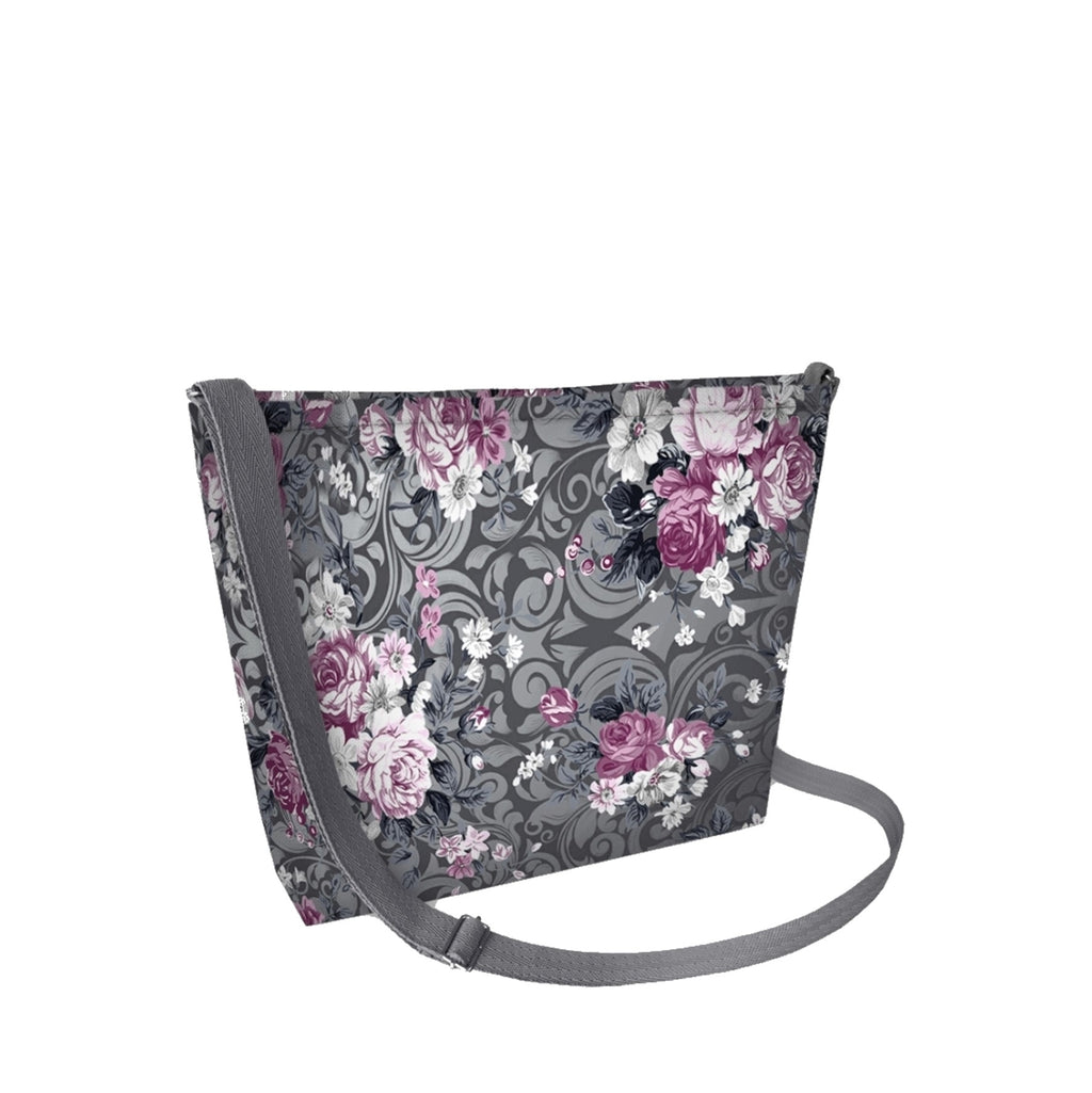 Chic Crossbody Bag In Canvas Samba Line Bertoni