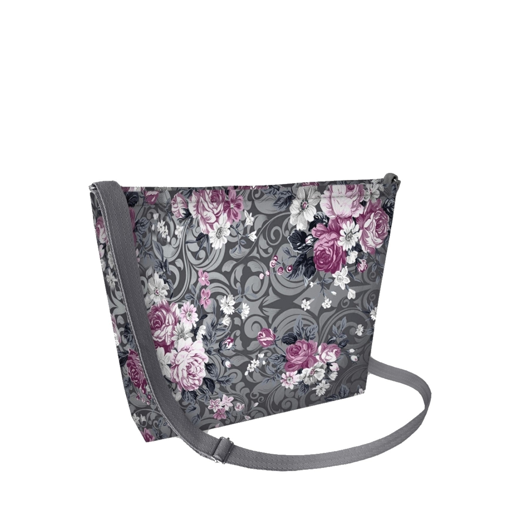 Chic Crossbody Bag In Canvas Samba Line Bertoni