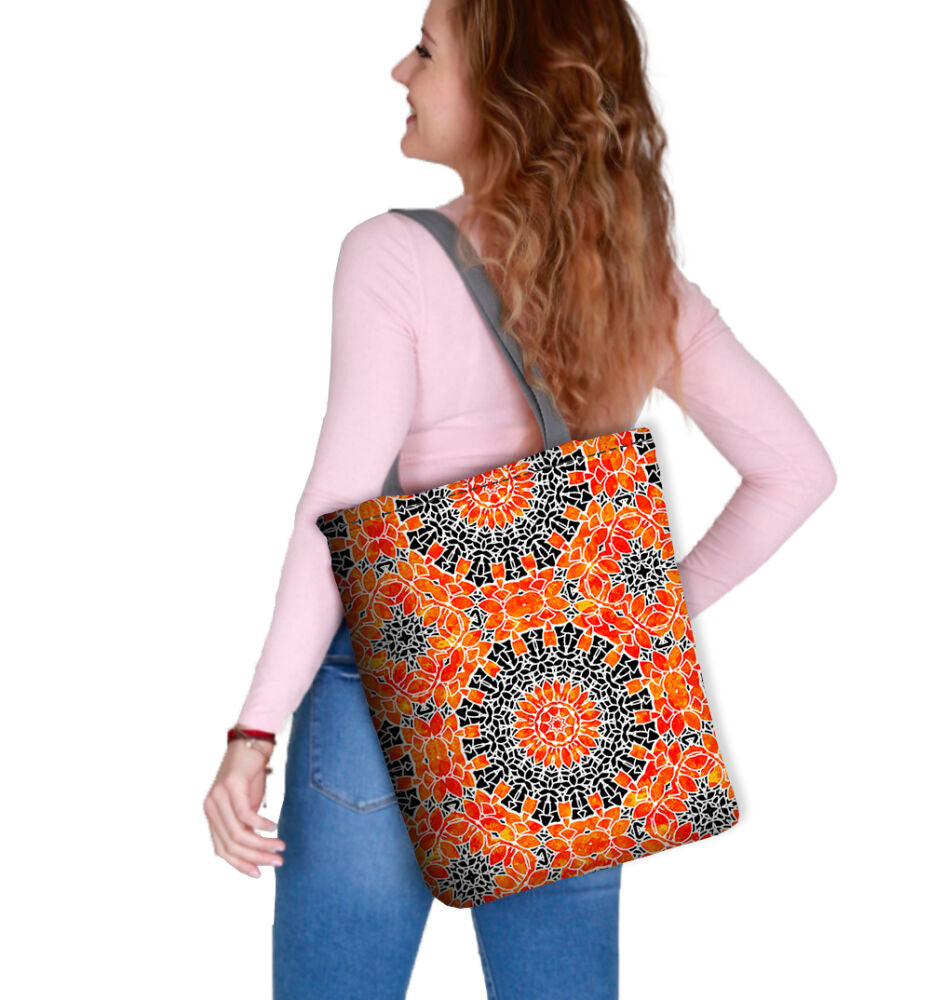 Kalahari Shoulder Bag In Canvas Sunny Line Bertoni