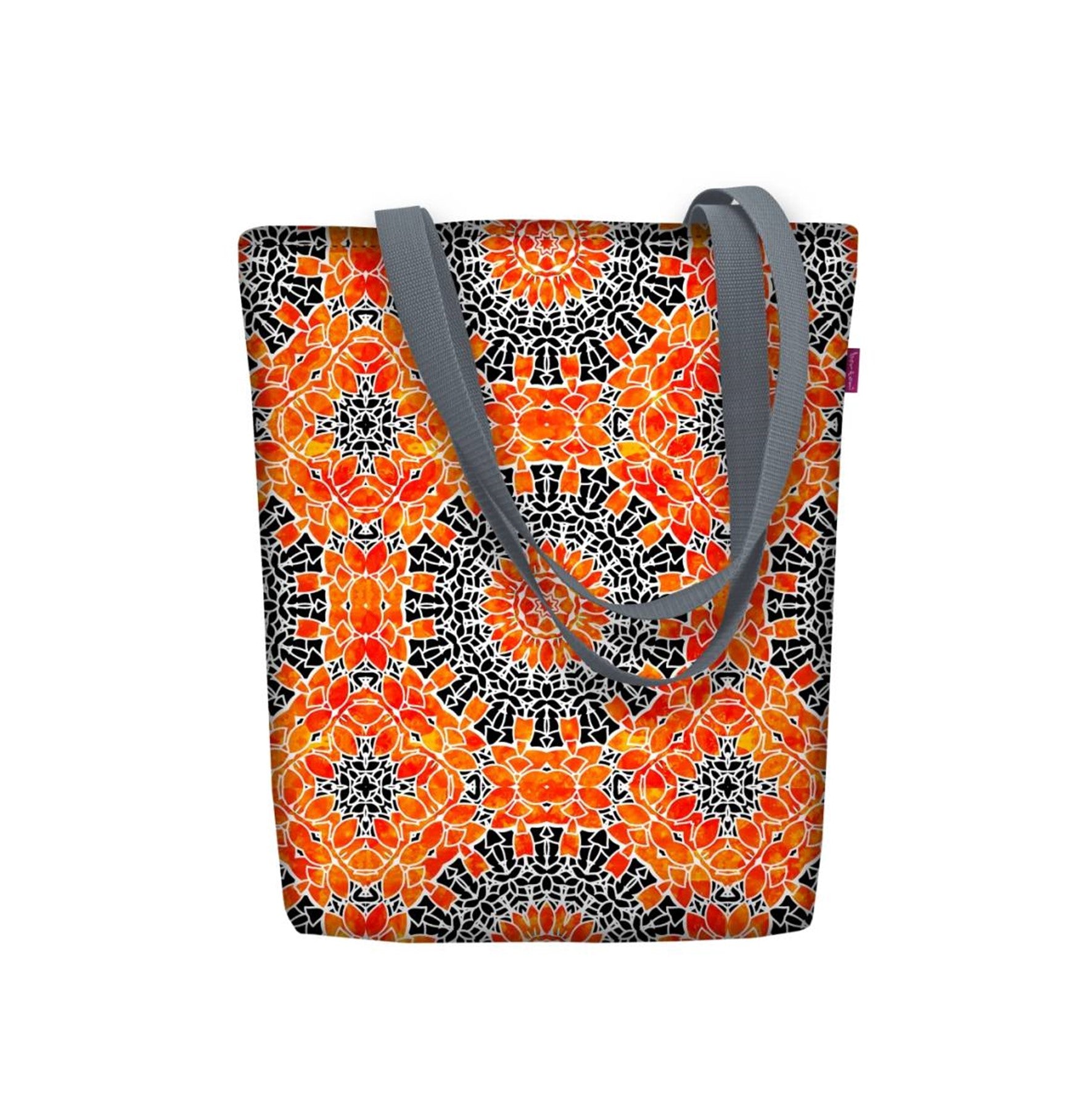 Kalahari Shoulder Bag In Canvas Sunny Line Bertoni